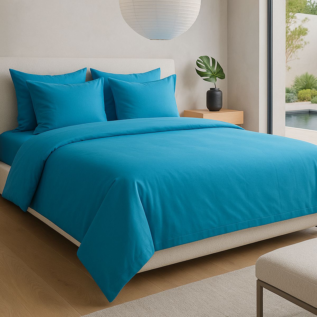 ARMONIA - Juego de Sábanas Signature 800 Hilos Verde Oliva 25 Plazas