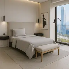 ARMONIA - Ropa de Cama Signature 800 Hilos Gris 1½ Plazas Algodón