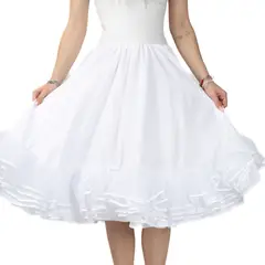 FROM MEIGGS - Falso Para Vestido De Cueca Mujer - 8 Capas- Profesional