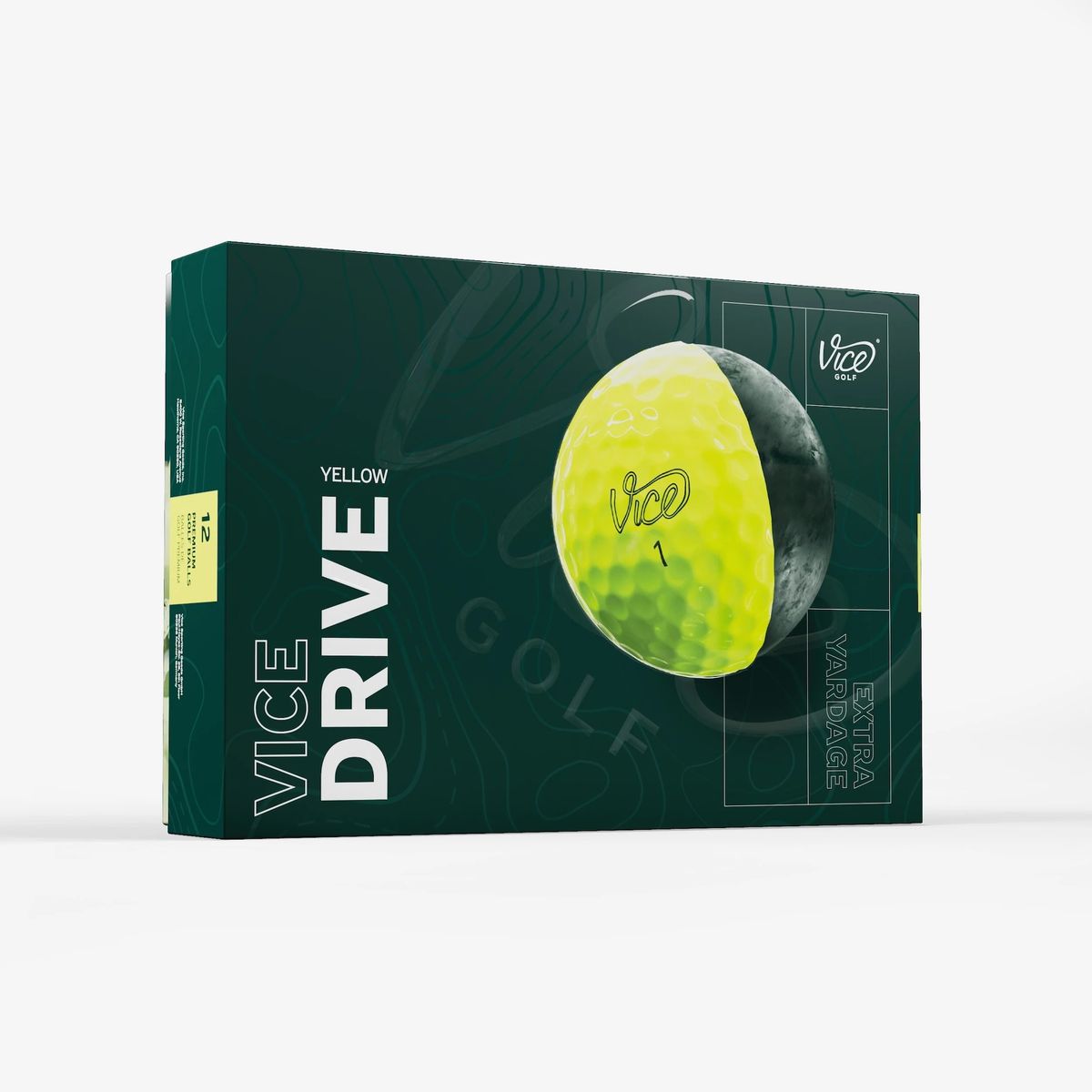 VICE GOLF - Vice Drive - 12 pelotas de golf