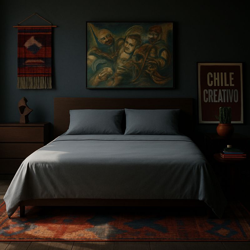 ARMONIA - Juego de sábanas Gris Super King size 144 h Liso