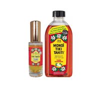 Pack Monoi 120ml y Perfume Tiki Tahiti Tiare Gardenia 30ml