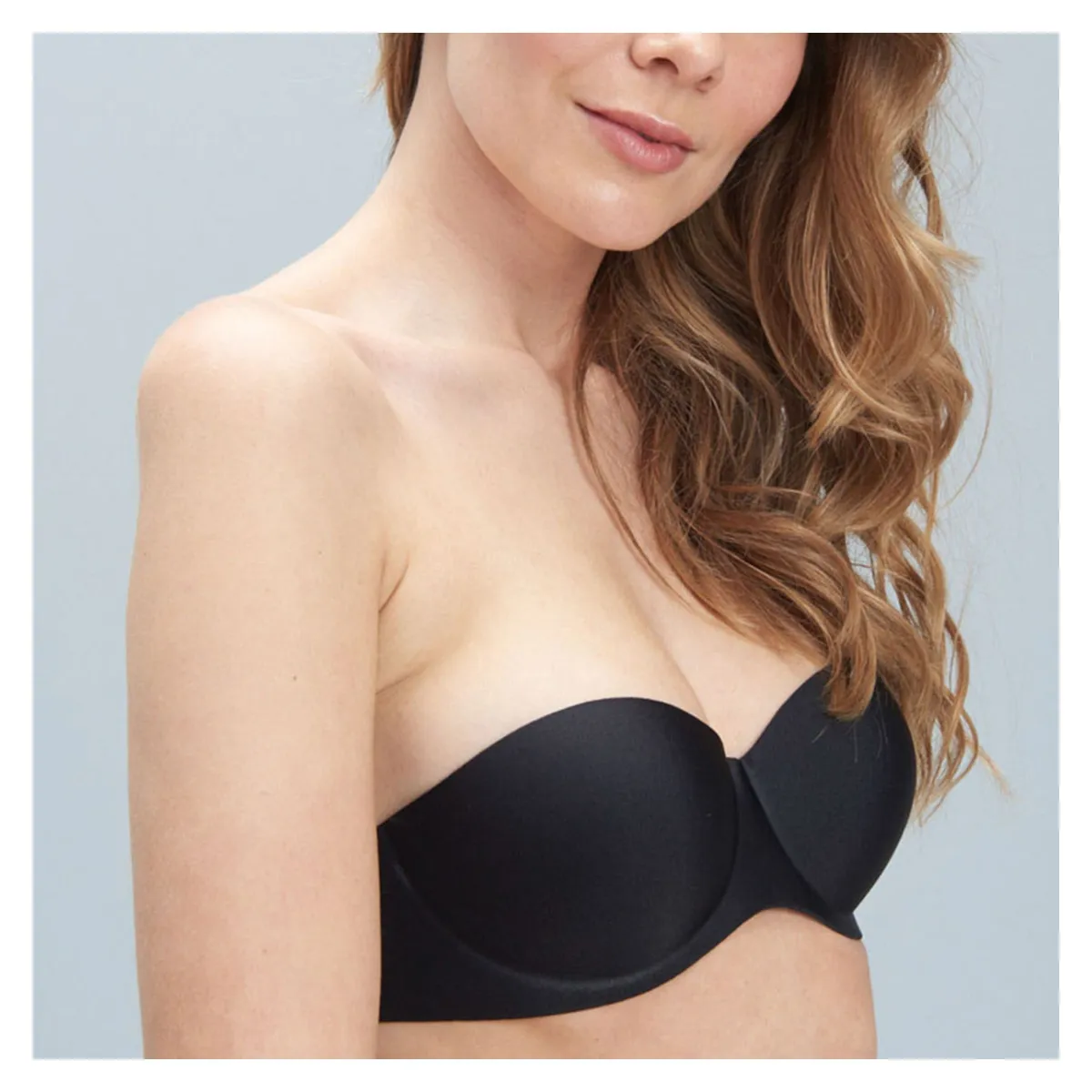 INTIME - Sostén Strapless Copa B Mujer Intime