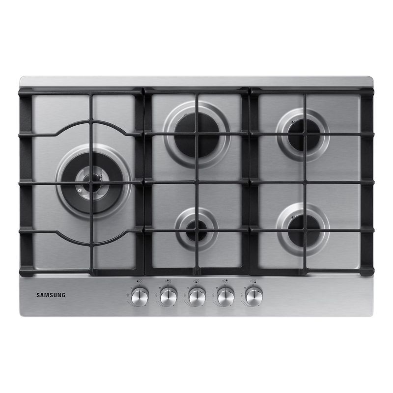 SAMSUNG - Encimera a Gas Samsung 5 quemadores Silver