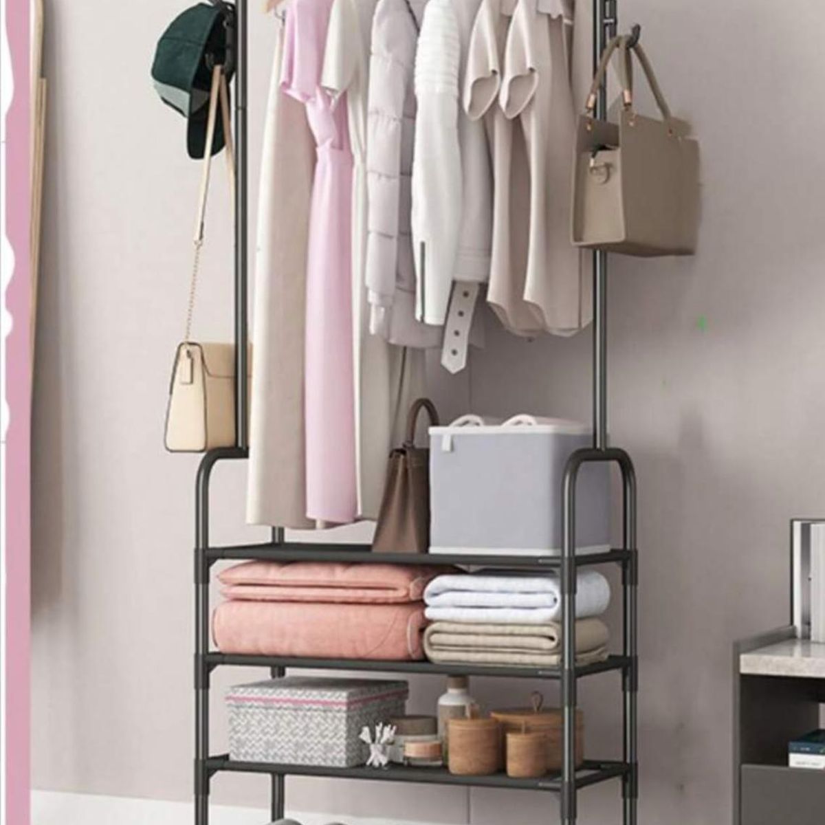 GENERICO - Perchero Organizador Multifuncional 3en1