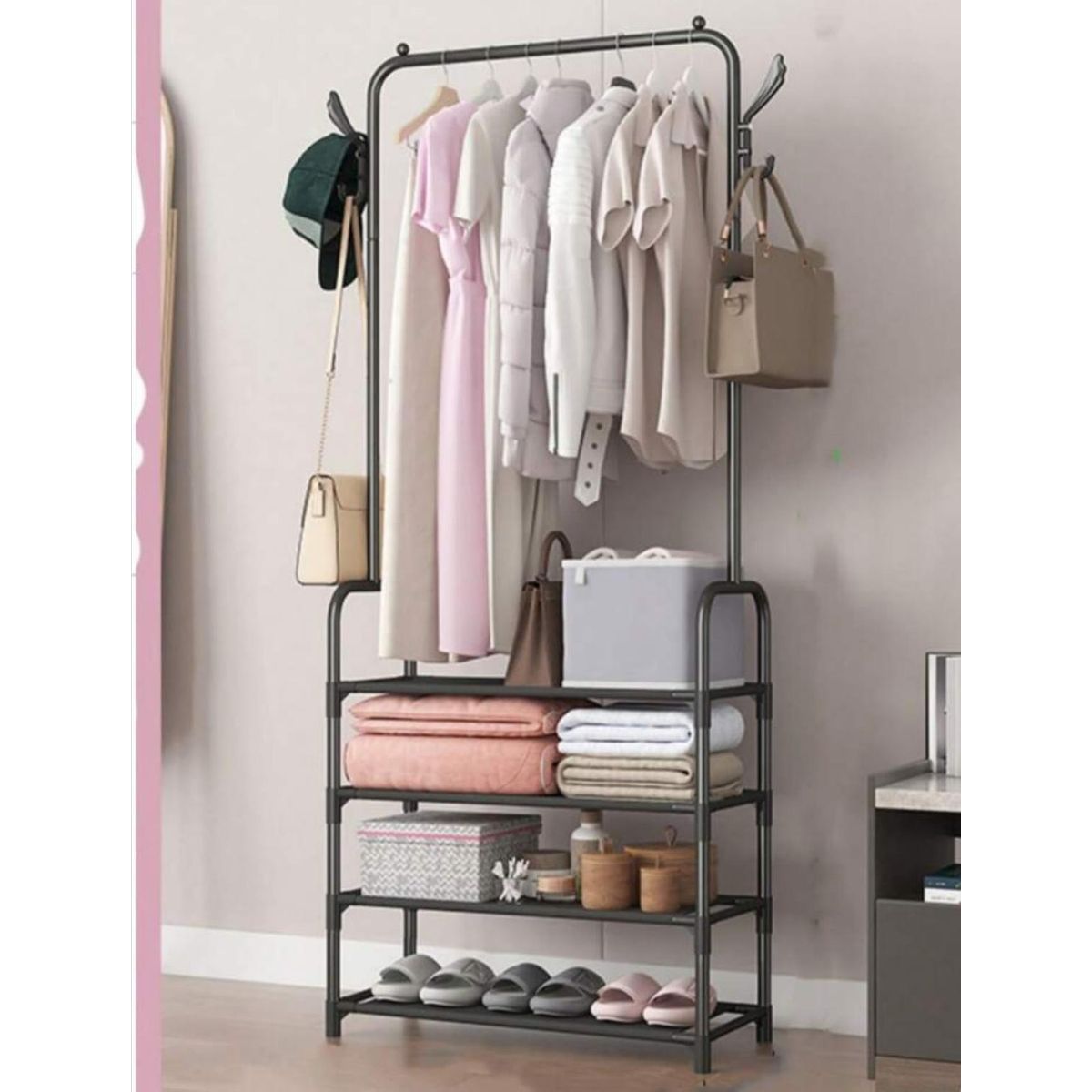 GENERICO - Perchero Organizador Multifuncional 3en1