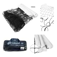 GENERICO - Red vóleibol sin nudos - 2.0 MM - Cable acero