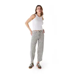 EFESIS - PANTALON DITA BALLOON ANIMAL PRINT - Multicolor