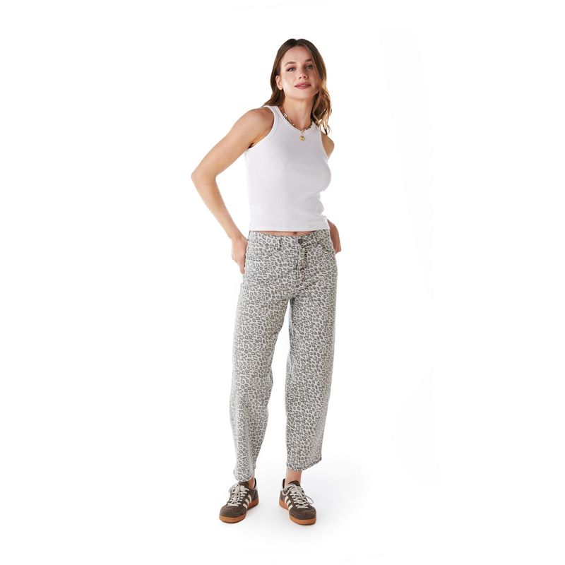 EFESIS - PANTALON DITA BALLOON ANIMAL PRINT EFESIS - Multicolor