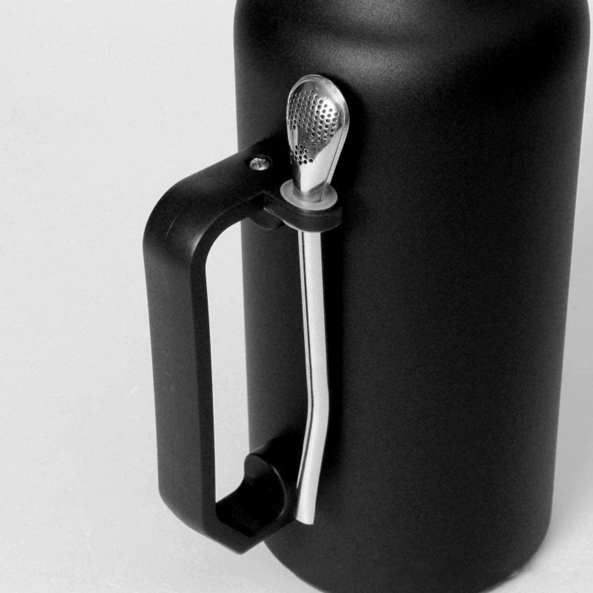 GENERICO - Termo de Acero Inoxidable 304 - 1300ml Mate Negro para Casa
