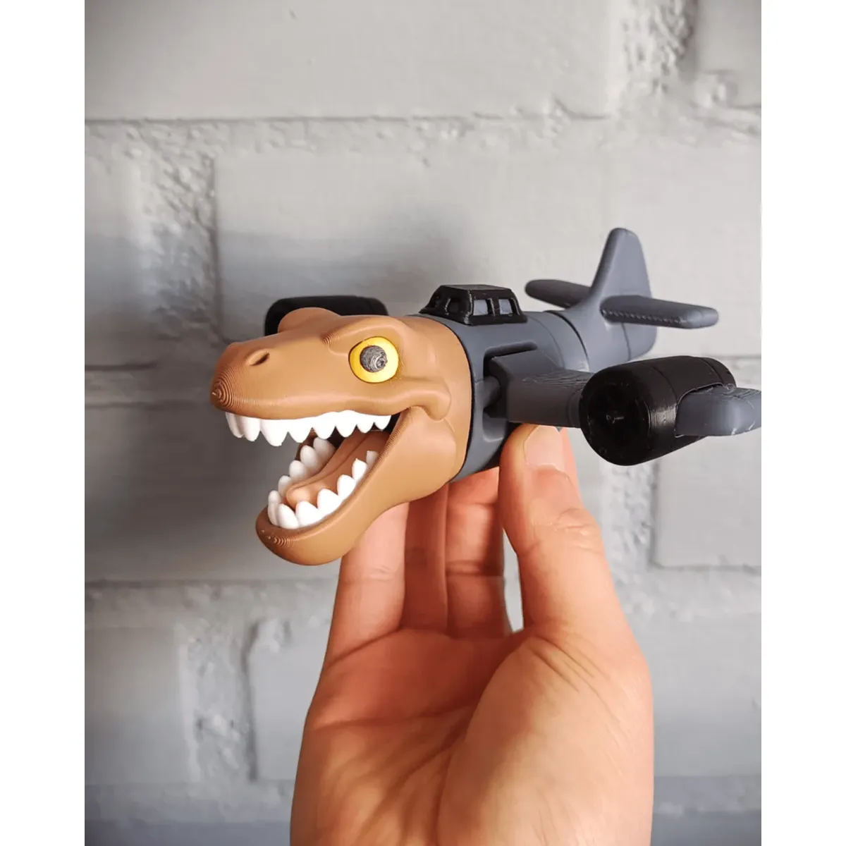 GENERICO - Nuclearo Dinossauro - Juguete Articulado