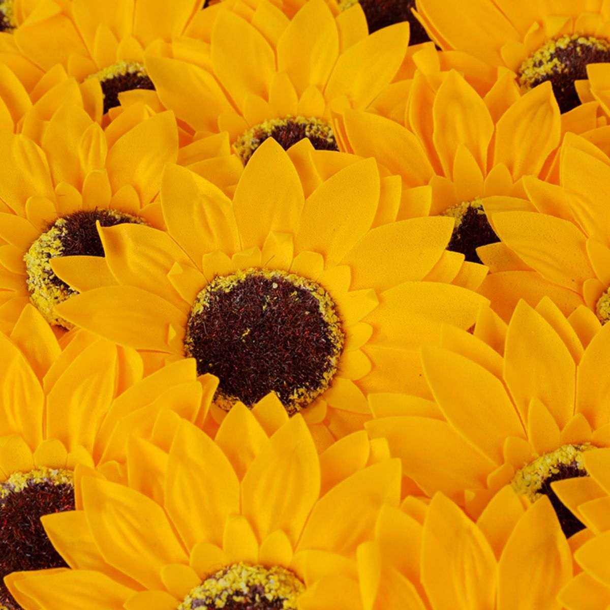 ATURE - Pack 50 Unid Girasol De Jabón Para Decoraciones