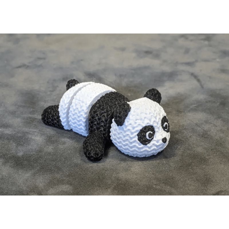 GENERICO - Llavero Panda - Estilo Tejido