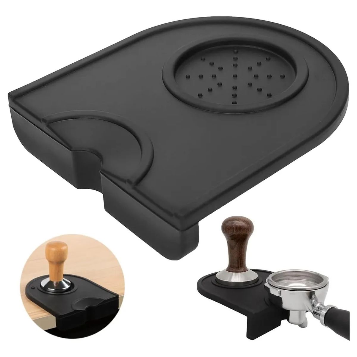 GENERICO - Tamper Mat Tamping Café Espresso Barista Cafetera Cafetería