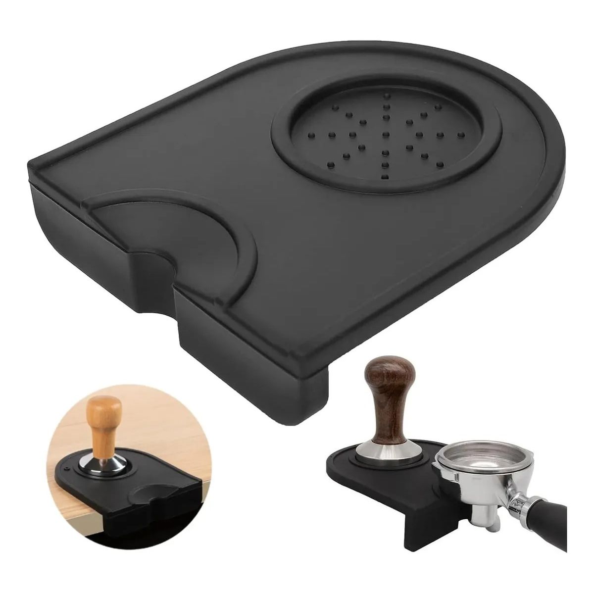 GENERICO - Tamper Mat Tamping Café Espresso Barista Cafetera Cafetería