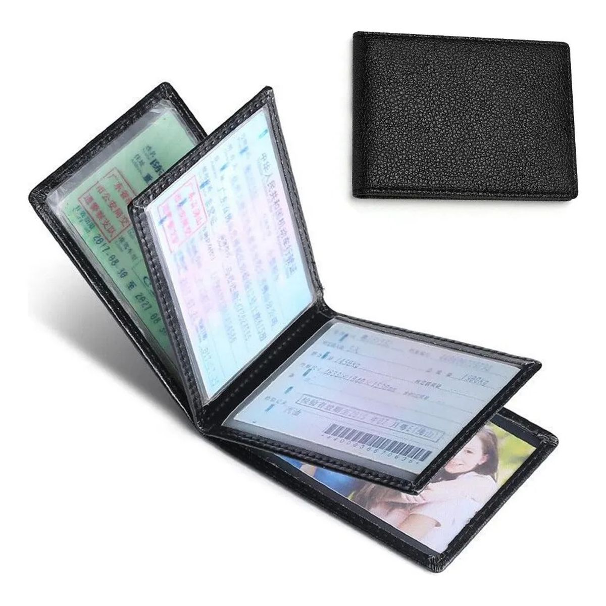 GENERICO - Estuche Organizador Porta Documentos Autos Papeles Vehiculo