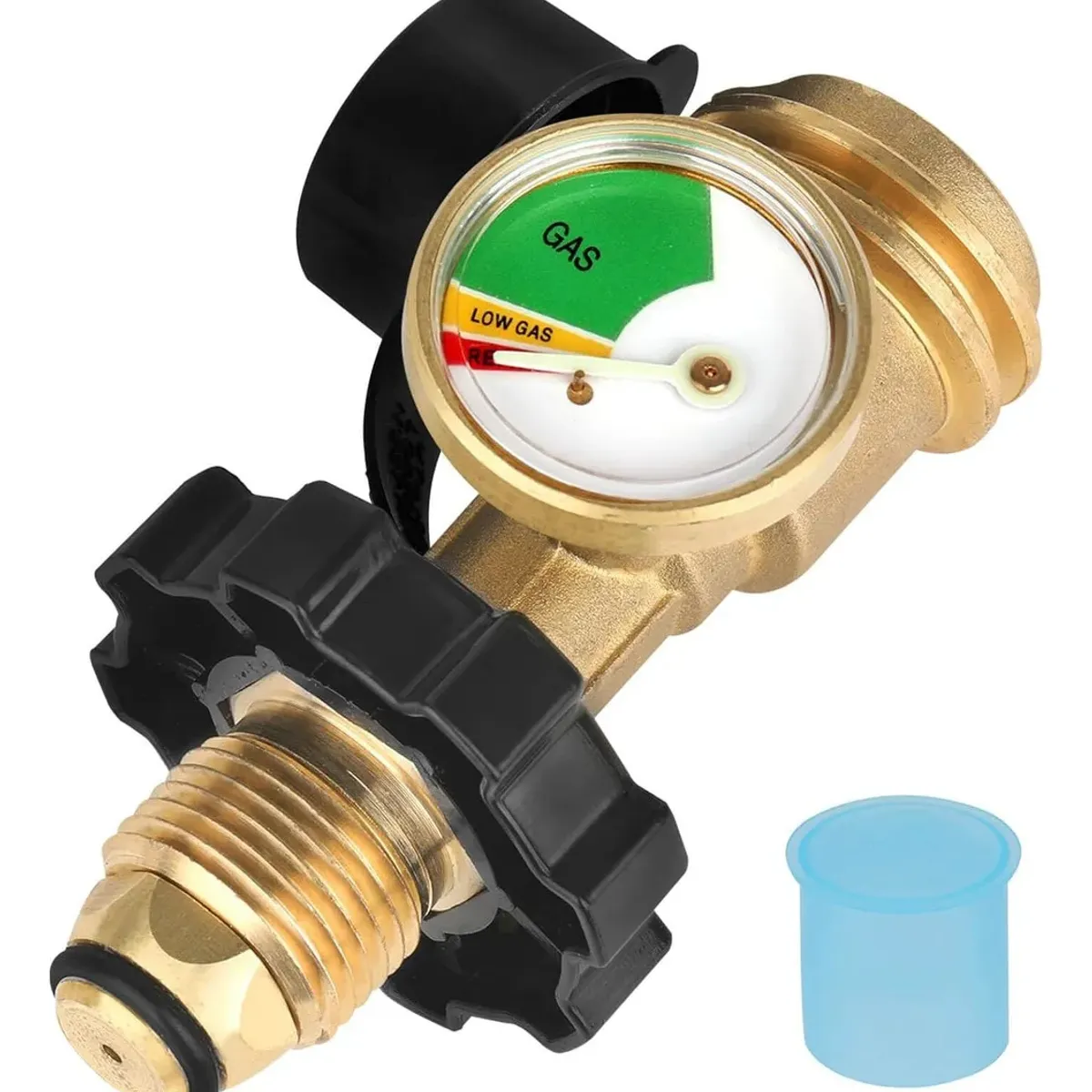 KUANGYE - Medidor adaptador para tanque gas Lp