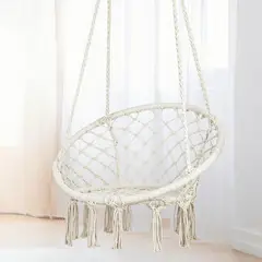 ELEMENT DESIGN - Silla colgante terraza y hogar hamaca Grecia blanco