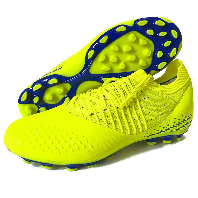 DANWEILE - Zapatos de espiga de fútbol de moda para jóvenes -Amarillo