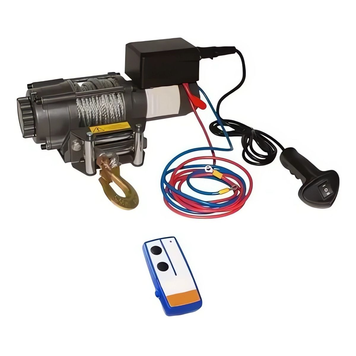 Winche Eléctrico 3500Lbs1588KG 12v Control Remoto, marca KUANGYE - Foto Principal