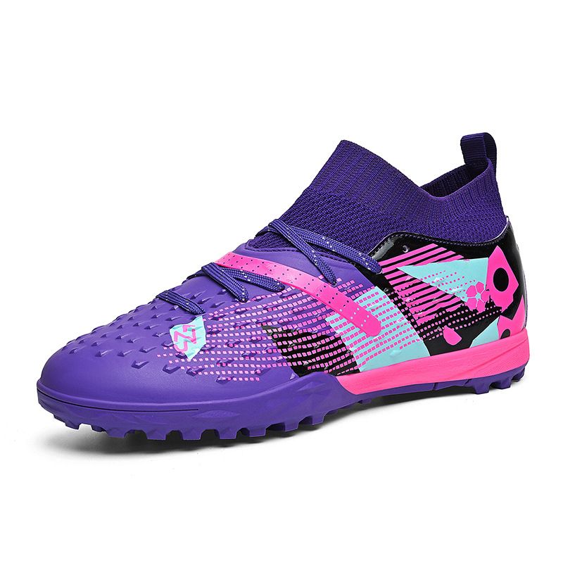 DANWEILE - Zapatillas fútbol caña alta para entrenamiento de estudiantes jóvenes