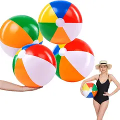 GENERICO - Paquete De 5 Pelotas De Playa Para Exteriores Fiestas Playa