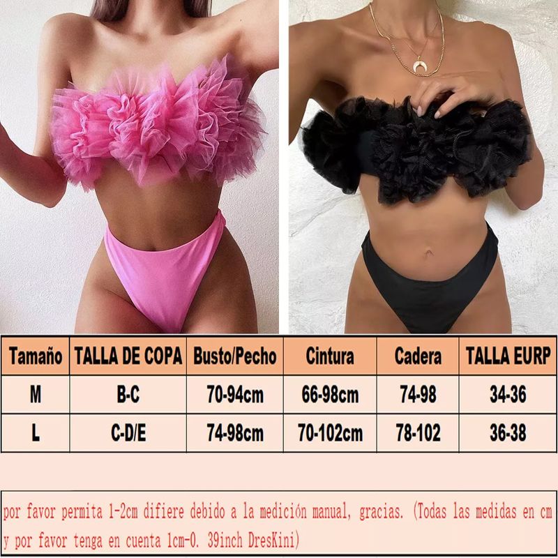 EDWINAYY - Bañador Mujer Bikini Total Bañador Mujer Sexy Cintura Alta