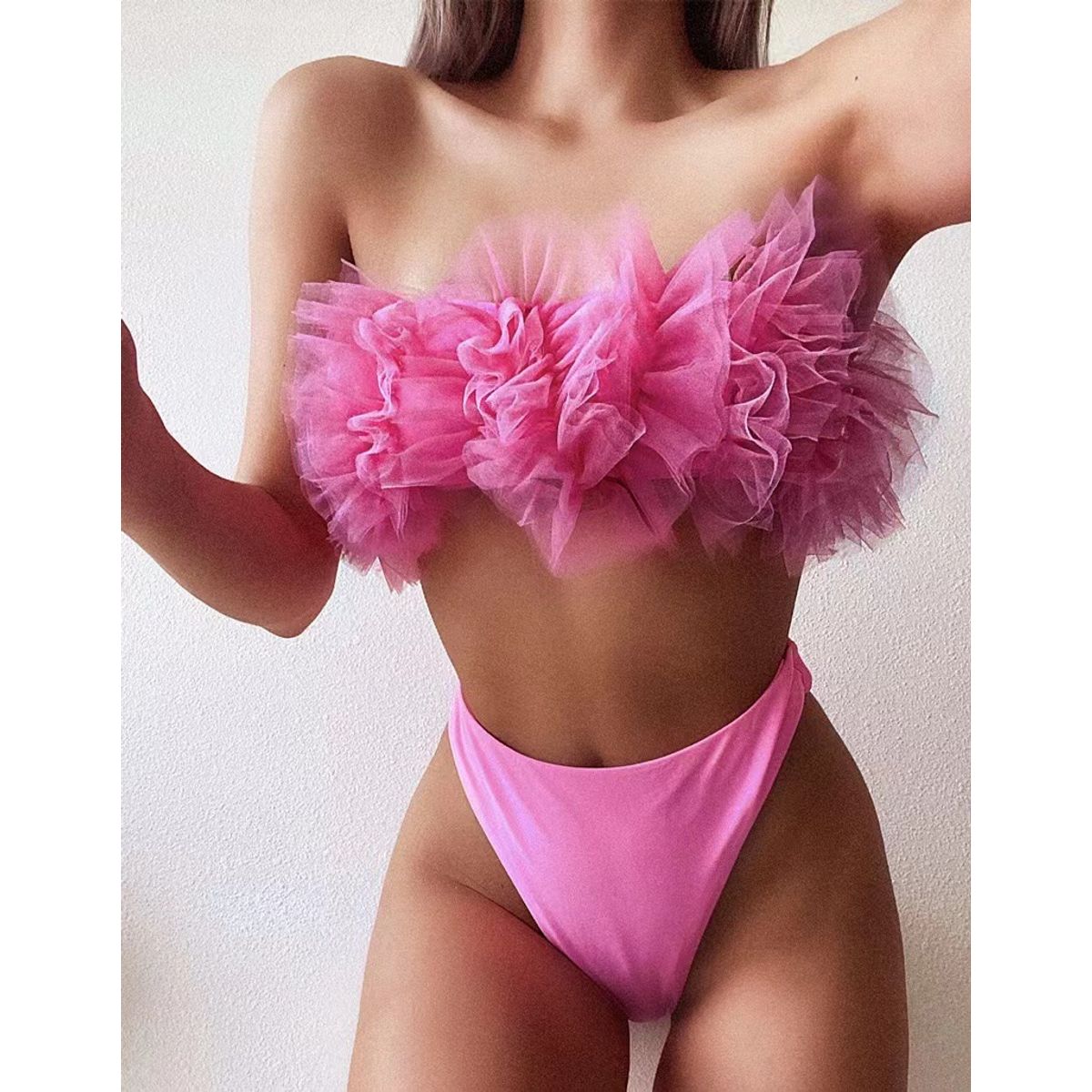 EDWINAYY - Ba?ador Mujer Bikini Total Ba?ador Mujer Sexy Cintura Alta