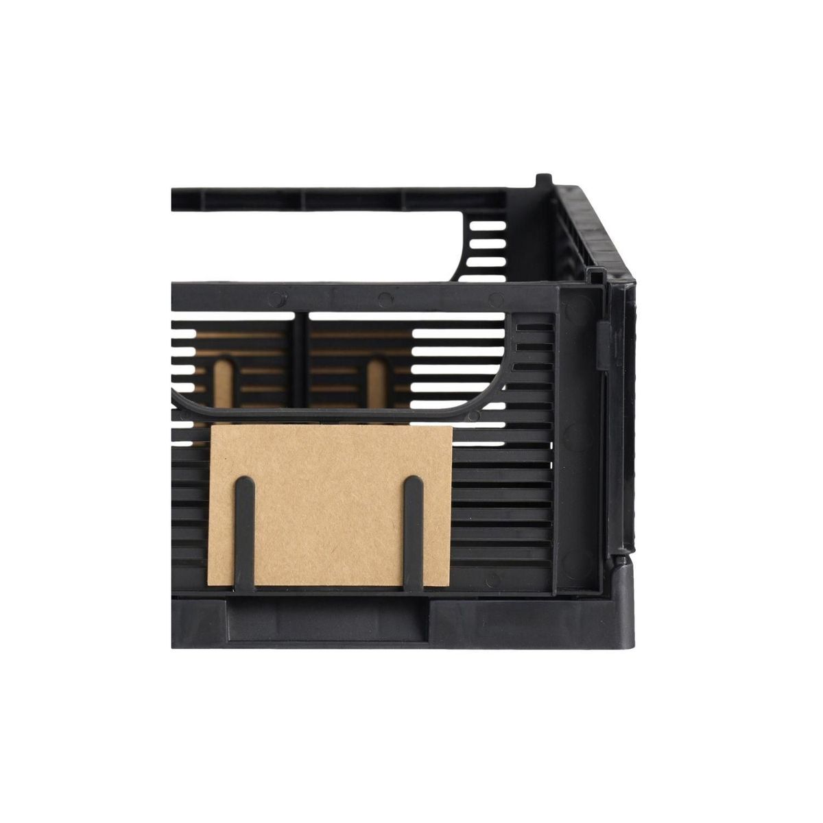 DAY - Set 2 Cajas De Almacenamiento Plegable 25 X 17 X10 cm DAY - Negro
