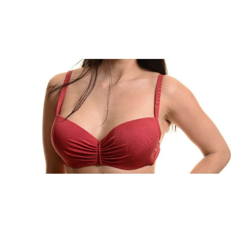 MPROPIA - Traje de Baño Mujer Acanalado Bikini Tiro Alto 8334