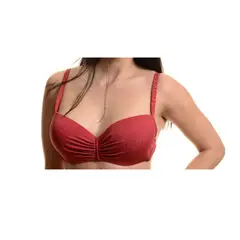 LIKE SHOP - Traje de Baño Mujer Acanalado Bikini Tiro Alto 8334
