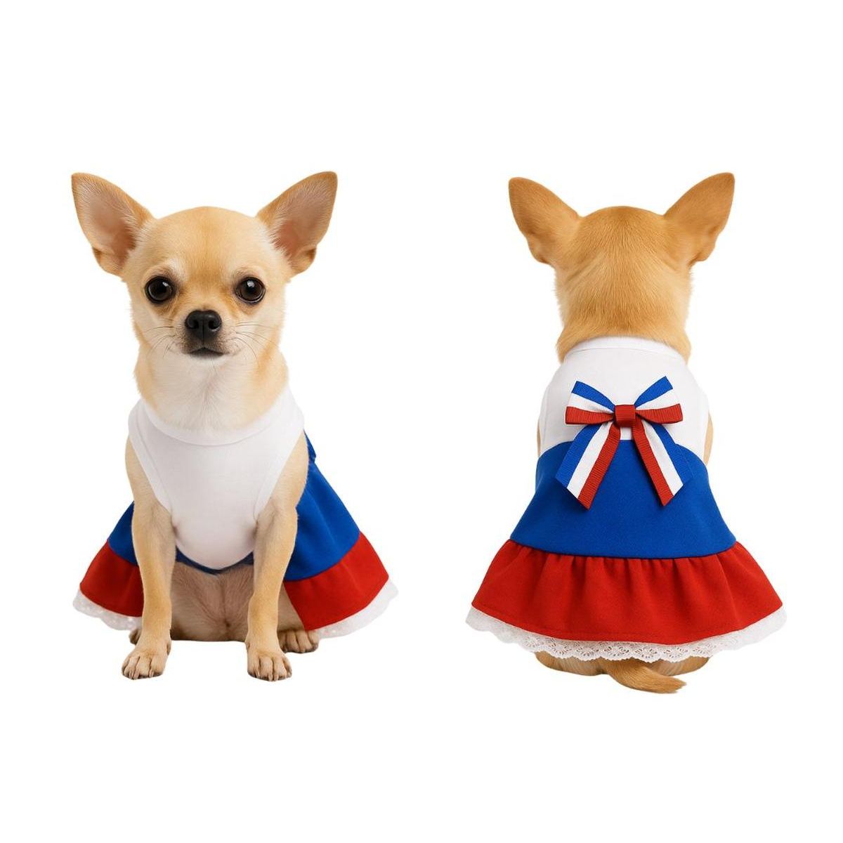 GENERICO - Capa Vestido Para Perros Y Gatos Traje De Huasa Xxs