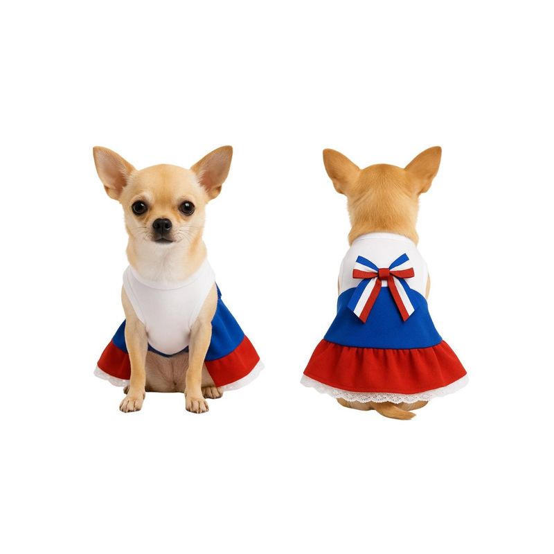 GENERICO - Capa Vestido Para Perros Y Gatos Traje De Huasa Xxs