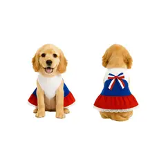 GENERICO - Capa Vestido Para Perros Y Gatos Traje De Huasa L