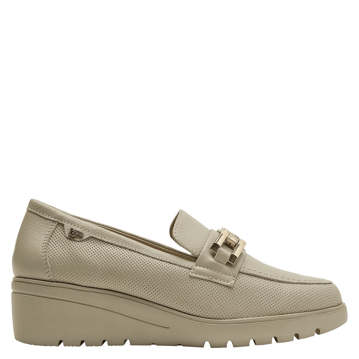 16 HRS - Mocasín Mujer Casual Beige