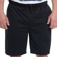 BERMUDA HOMBRE JOGGER PRETINA ELASTICADA BOLSILLO