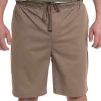 BERMUDA HOMBRE JOGGER PRETINA ELASTICADA BOLSILLO