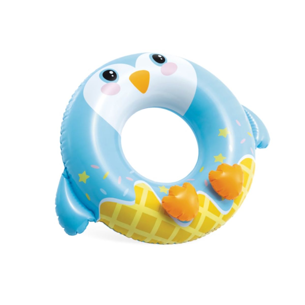 INTEX - Flotador Inflable Anillo INTEX Cute Animal Pingüino