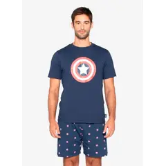 LADY GENNY - Pijama Hombre Juvenil Azul