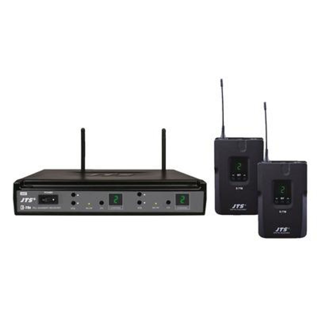 JTS - Sistema Dual Inalambrico Bodypack JTS E7Du+E7TB smic - Negro