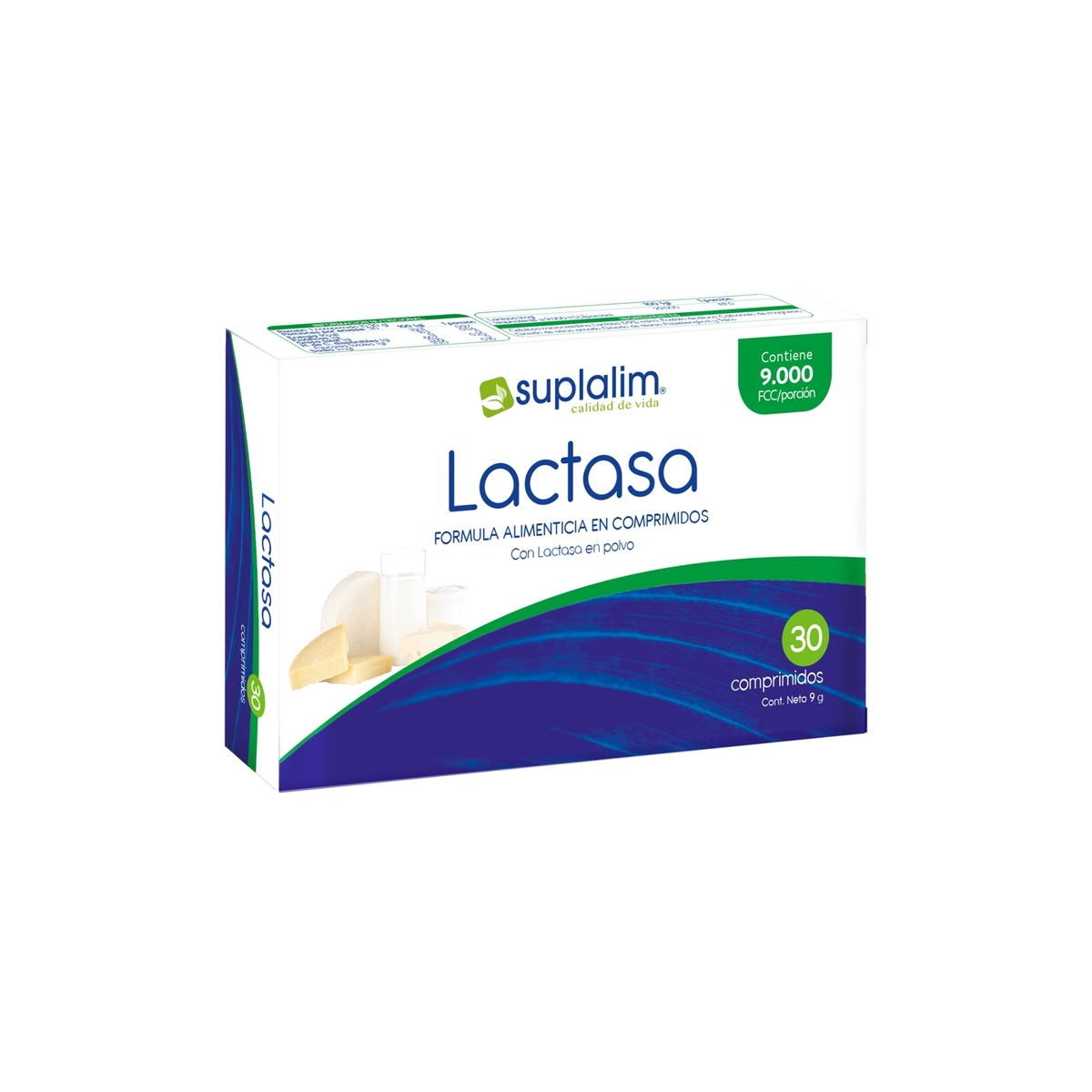 SUPLALIM - Lactasa  Suplemento para Intolerancia a la Lactosa