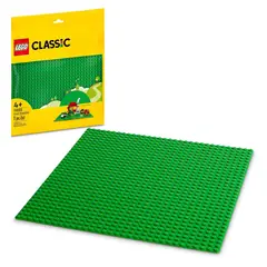 LEGO - Baseplate Verde Clásico 11023 - 32x32 Estudio Niños
