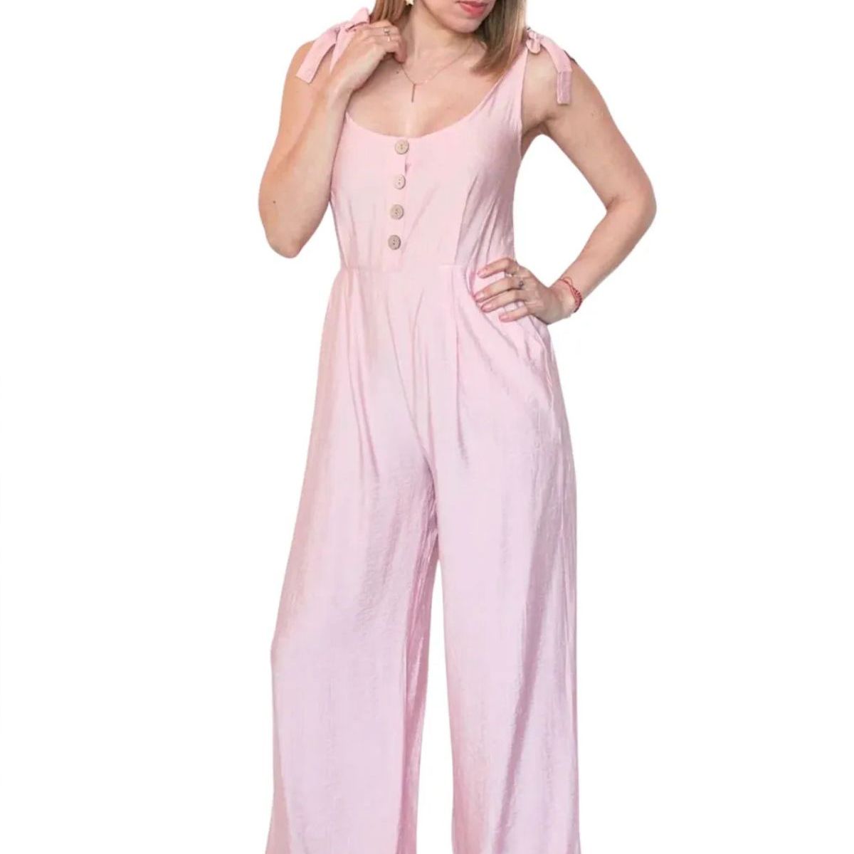 LOOK SHOP - Enterito Palazzo Mujer Elegante Y Cómodo Con Bolsillos 166