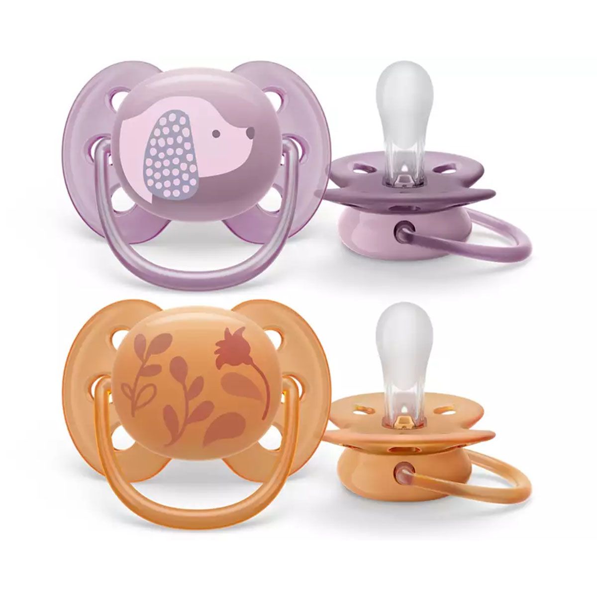 AVENT - Chupete Philips Avent Ultra Soft Scf09118 X2u 6-18 Meses