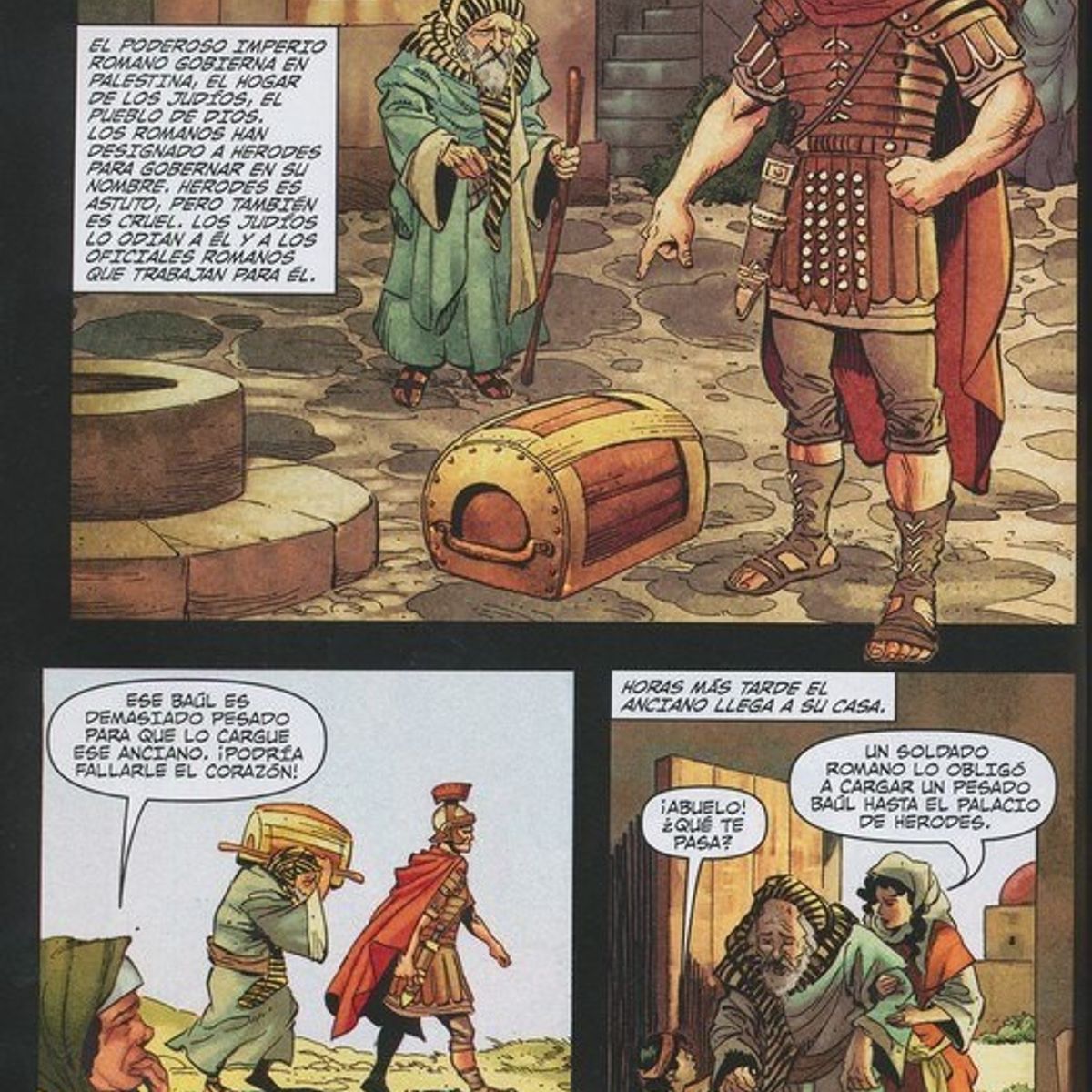 GENERICO - Biblia en Acción ilustrada Comic Tapa dura