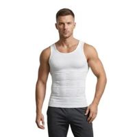 Faja De Compresión Para Hombre Tipo Musculosa Reductora. 310