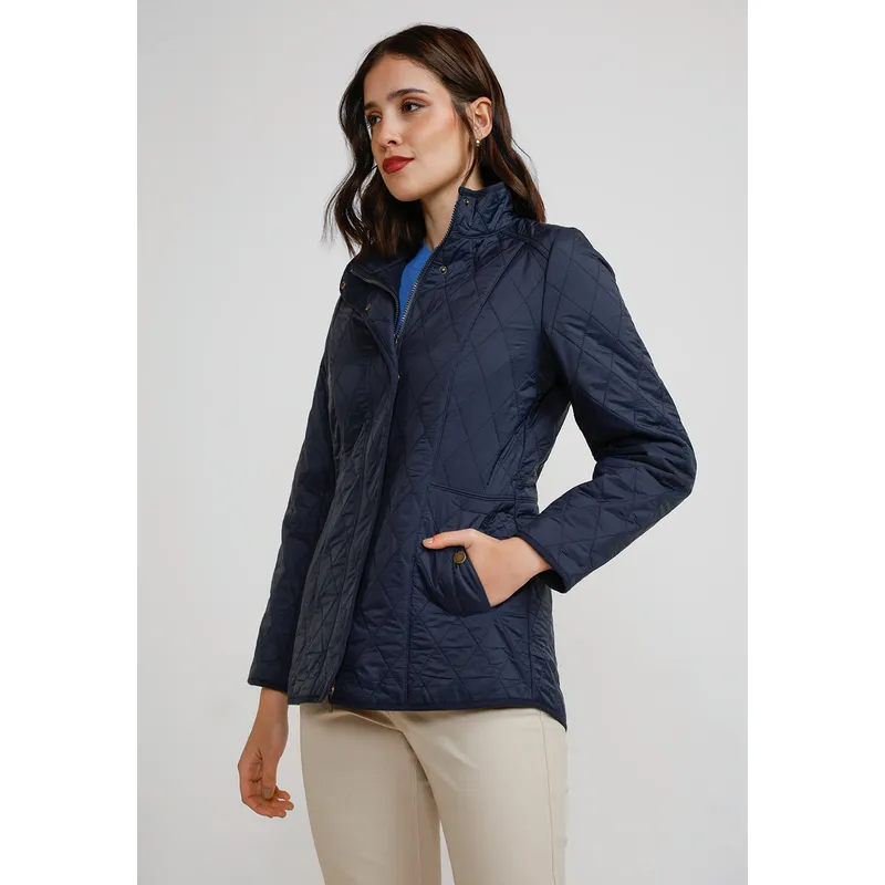 CANADIENNE - Parka Ligera Mujer Marino Canadienne