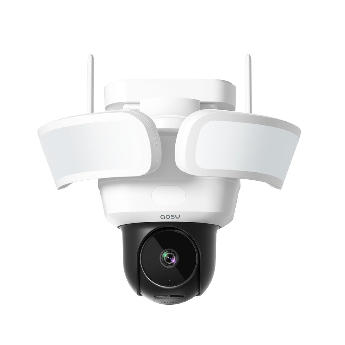 AOSU - Cámara de Seguridad Inalámbrica - Floodlight Cam Pro Resolución 5MP