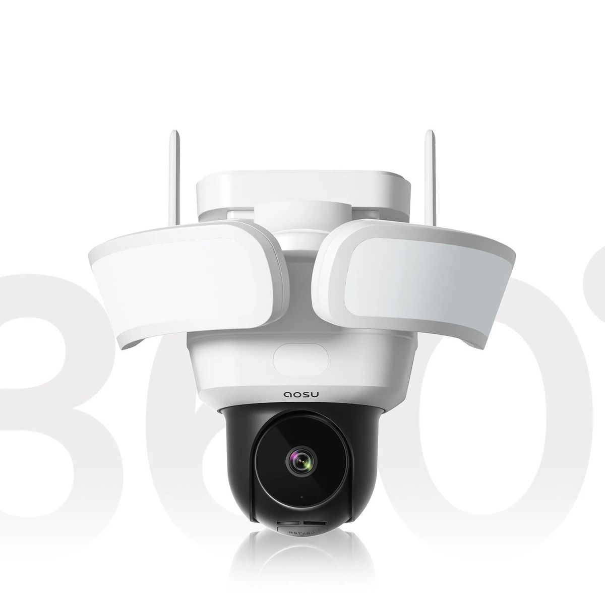 AOSU - Cámara de Seguridad Inalámbrica - Floodlight Cam Pro Resolución 5MP