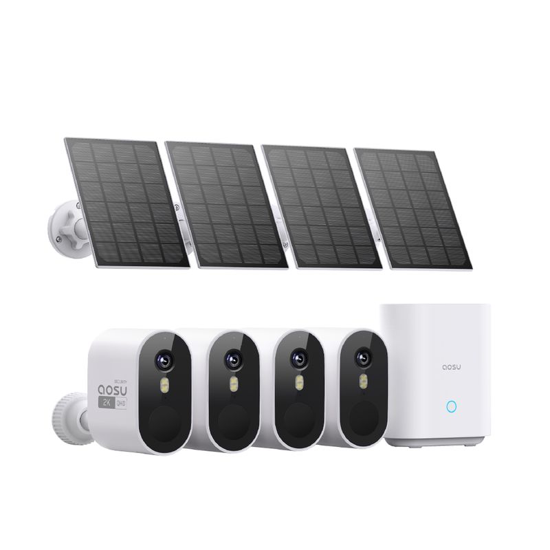 AOSU - Kit 4 Cámaras System Pro Resolución 2K